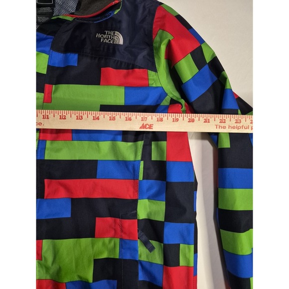 The North Face Hyvent Hooded Colorblock Lined Shell Rain/ski Youth XL (18/20) - Picture 13 of 16